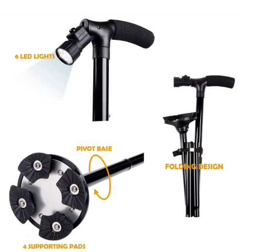 Bastón Plegable Magic Pro