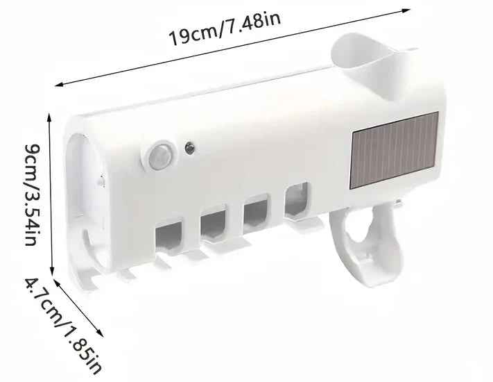 Esterilizador de Cepillo Dental con Dispensador de Crema